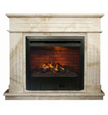 RealFlame Glivi 26 очаг 3D Helios Breccia Sardo