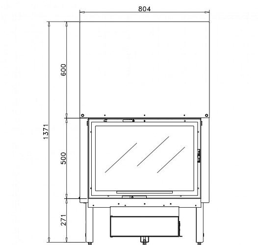 Топка TERMOGAR GN70 Simplificado (Rocal)_1