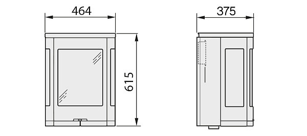 Камины из металла Contura 850W_4