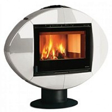 La Nordica-Extraflame ellipse bianco infinity